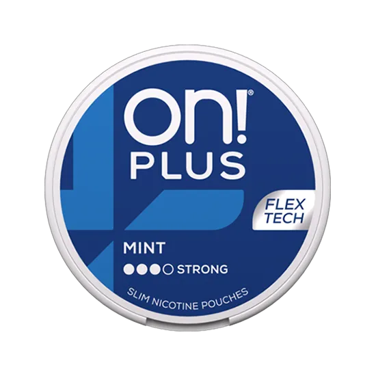 on plus mint strong nicotine pouch  