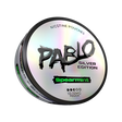 PABLO Silver Edition Spearmint - 10.15mg all-white nicotine pouch can, Spearmint flavour, Slim format