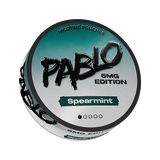 PABLO Spearmint 6mg Edition Spearmint slim nicotine pouch can