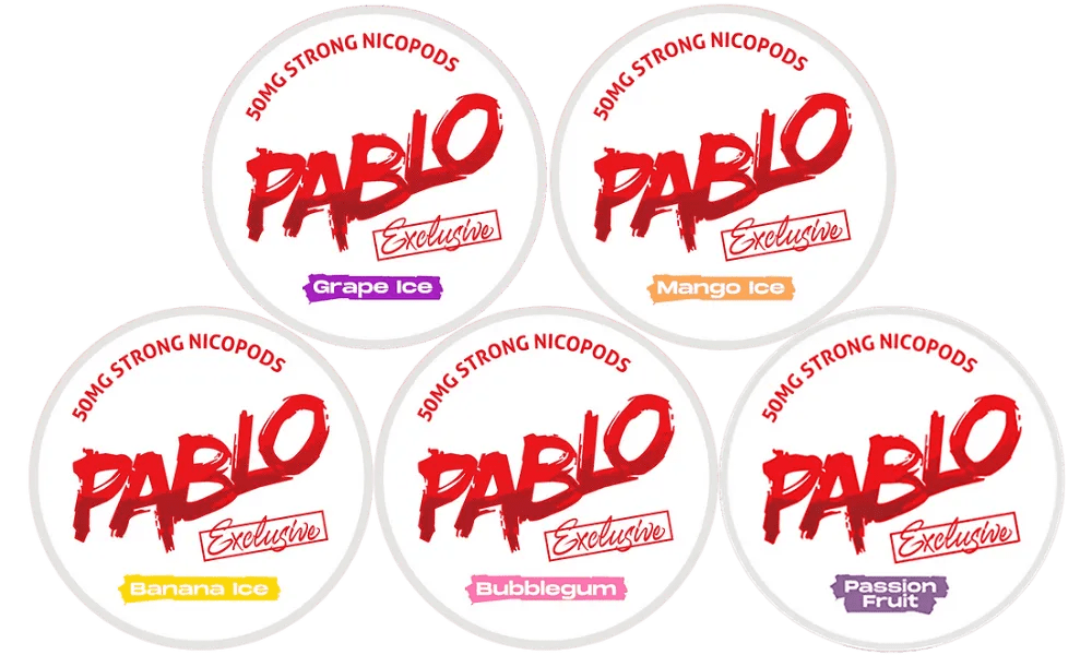 Pablo Exclusive Nicotine Pouch Bundle – Snus Vikings