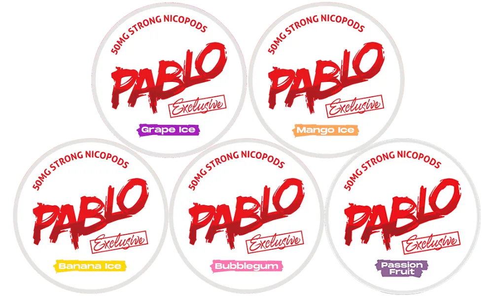 pablo exclusive nicotine pouches bundle