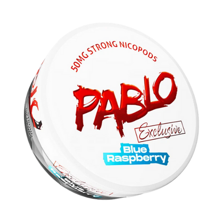 pablo exclusive blue raspberry - 30mg nicotine pouches