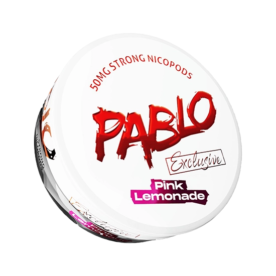 PABLO Exclusive Pink Lemonade - 30mg – Lemonade flavour, all-white nicotine pouch by NGP Empire
