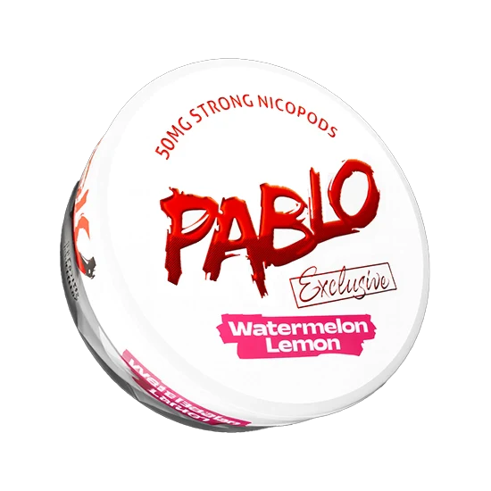 PABLO Exclusive Watermelon Lemon - 30mg – Watermelon, Lemon flavour, all-white nicotine pouch by NGP Empire