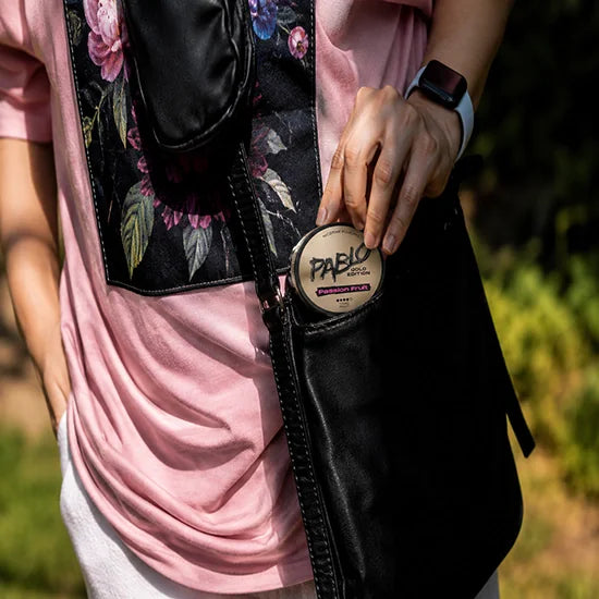 pablo passion fruit – gold edition nicotine pouches 17mg