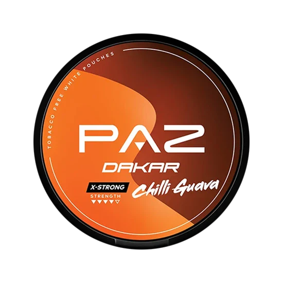 paz dakar chilli guava nicotine pouches