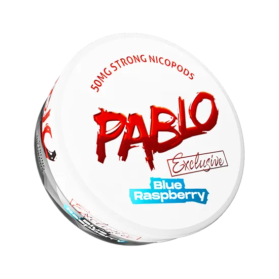 pablo exclusive blue raspberry - 30mg nicotine pouches