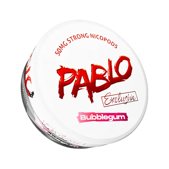 pablo exclusive bubblegum - 50mg nicotine pouches