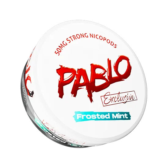 pablo frosted mint - 50mg nicotine pouches