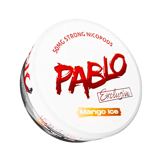 pablo exclusive mango ice - 50mg nicotine pouches