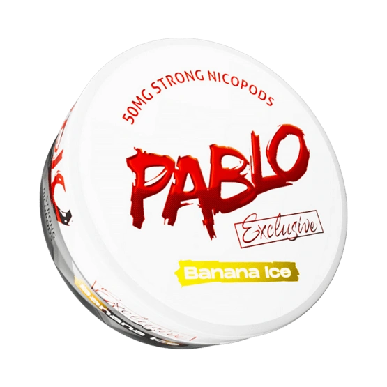 pablo exclusive banana ice - 50mg nicotine pouches