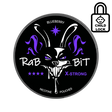 rabbit blueberry x strong nicotine pouches