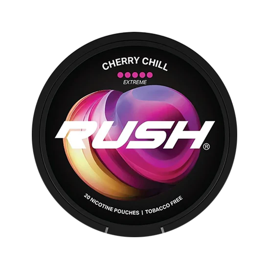 rush cherry chill extreme nicotine pouches