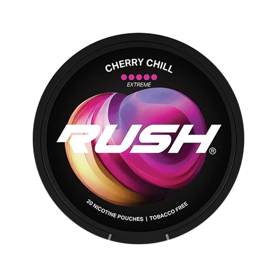 rush cherry chill extreme nicotine pouches