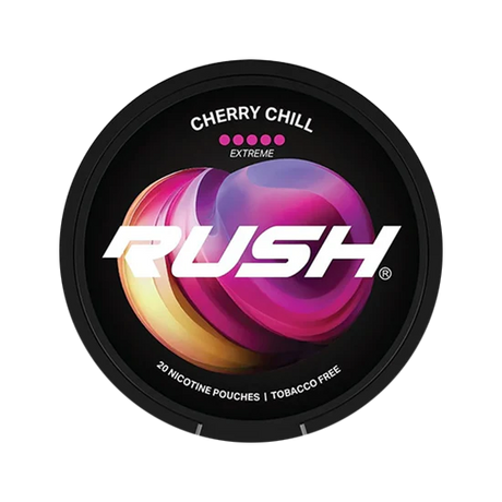 rush cherry chill extreme nicotine pouches