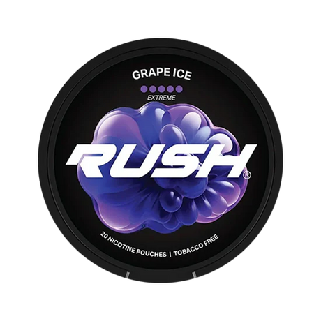 rush grape ice extreme nicotine pouches