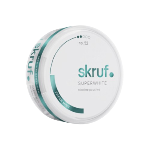 skruf fresh mint nicotine pouches