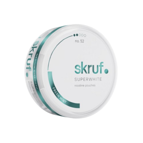 skruf fresh mint nicotine pouches