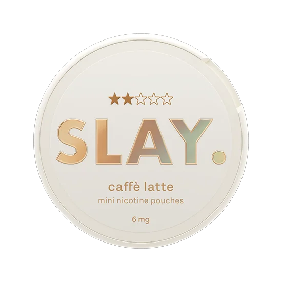 SLAY Caffe Latte 6mg Coffee, Latte mini nicotine pouches