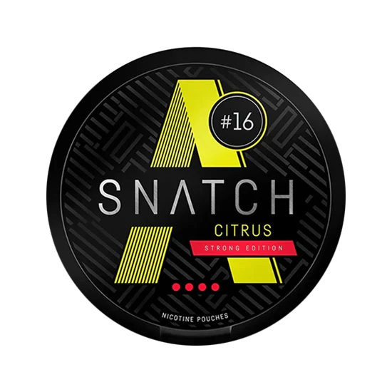 snatch citrus nicotine pouches