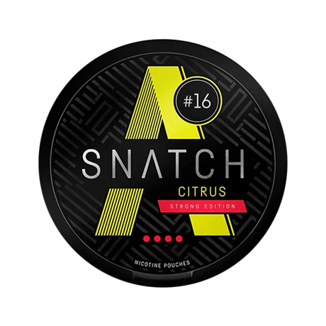 snatch citrus nicotine pouches