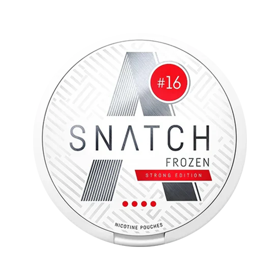 snatch frozen strong nicotine pouches