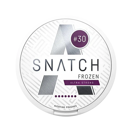 snatch frozen ultra strong nicotine pouches