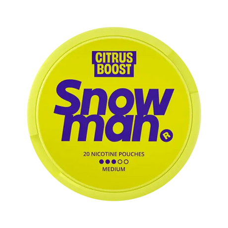 snowman citrus boost 9mg nicotine pouches