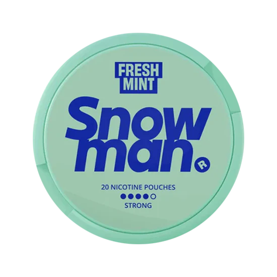 snowman fresh mint 12mg nicotine pouches