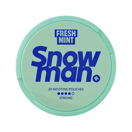 snowman fresh mint 12mg nicotine pouches