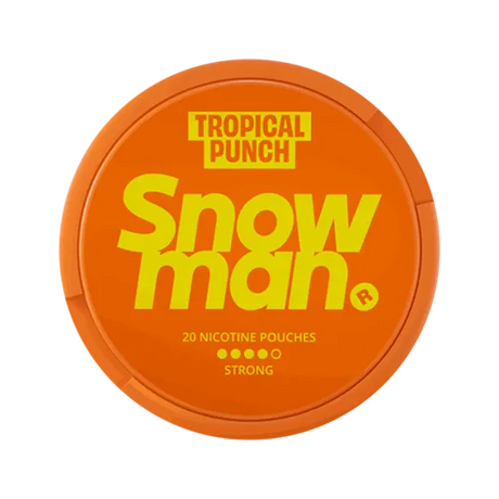 snowman tropical punch 12mg nicotine pouches