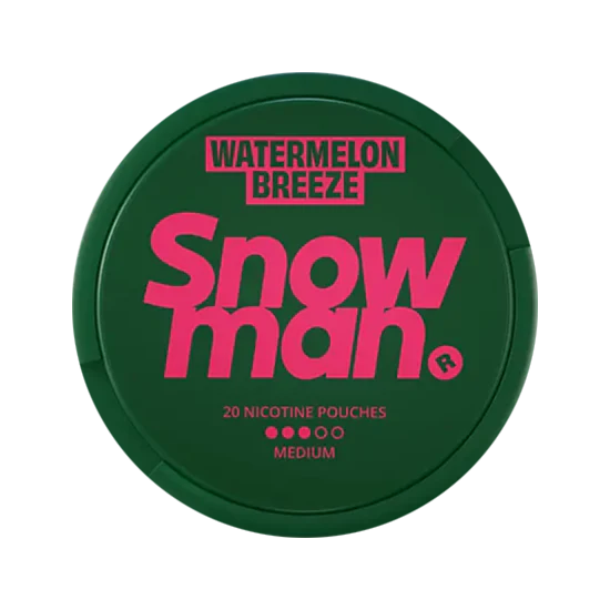 snowman watermelon breeze 9mg nicotine pouches