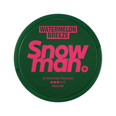 snowman watermelon breeze 9mg nicotine pouches