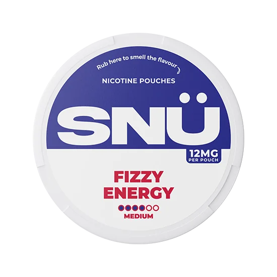SNU Fizzy Energy 12mg slim nicotine pouches