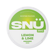SNU Lemon & Lime - 18mg - zesty lemon & lime flavour, all-white nicotine pouches by SNÜ