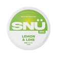 SNU Lemon & Lime - 9mg - zesty lemon & lime flavour, all-white nicotine pouches by SNÜ