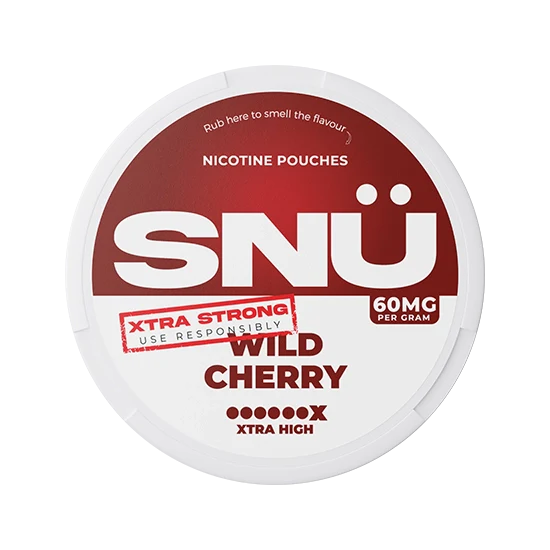 SNU Wild Cherry - 45mg slim pouches, flavour: Wild Cherry