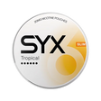 SYX Tropical Extra Strong Tropical slim all-white nicotine pouch can