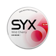 SYX Wild Cherry Strong Cherry slim all-white nicotine pouch can