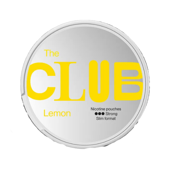 the club lemon - 6.3mg nicotine pouches