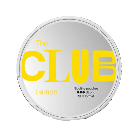 The Club Lemon 6.3mg nicotine pouch