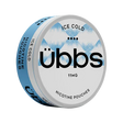 UBBS Ice Cold Strong all-white nicotine pouch can by RV Karma Limited