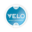 VELO Bright Peppermint 0% Peppermint slim pouches can