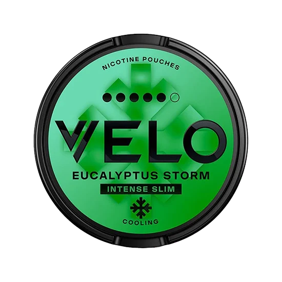 velo eucalyptus storm 14mg nicotine pouches