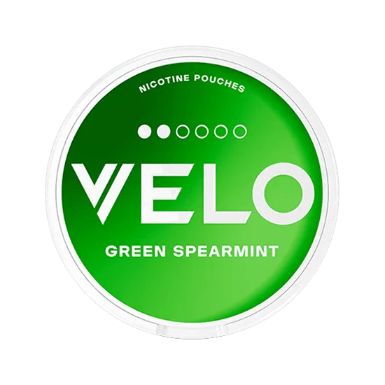 velo green spearmint - 6 mg nicotine pouches