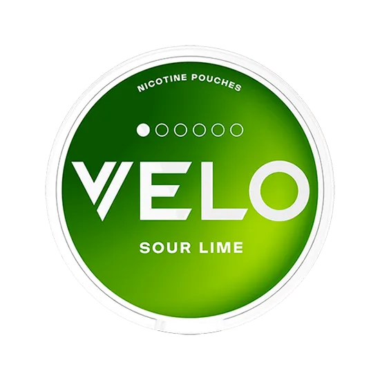 velo sour lime mini - 4 mg nicotine pouches