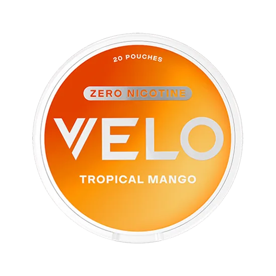 velo tropical mango 0 percent nicotine pouches