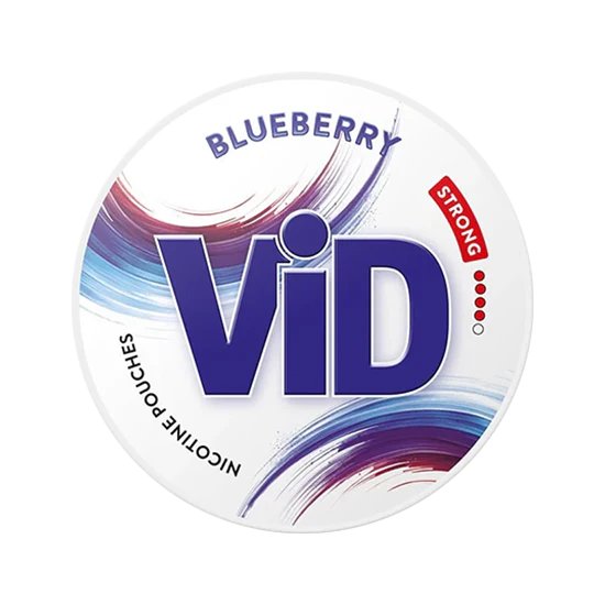 vid blueberry strong nicotine pouches