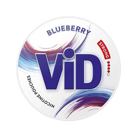 vid blueberry strong nicotine pouches