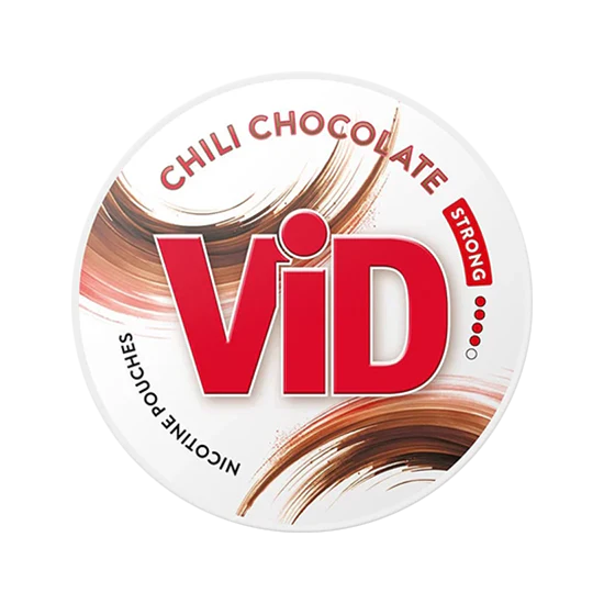 vid chili chocolate strong nicotine pouches